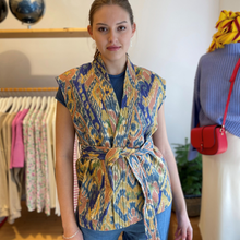Lade das Bild in den Galerie-Viewer, Kimono-Weste Sami Ikat

